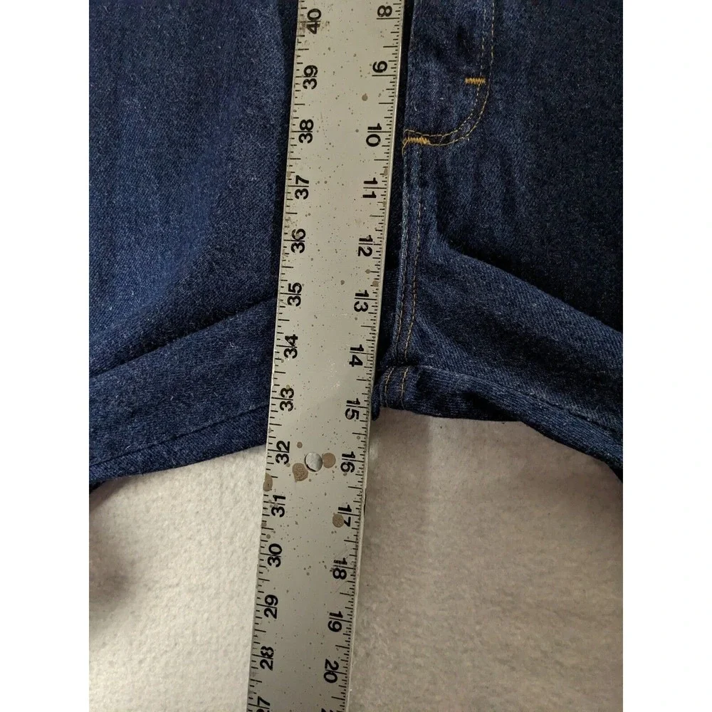 Wrangler Rugged Wear Mens Jeans Size 42 x 32 Cotton Blue